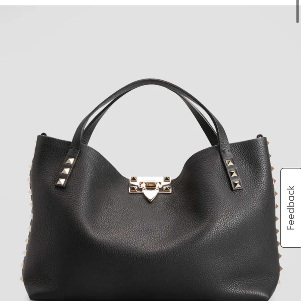 Valentino Garavani Rockstud tote bag with crossbody strap - Picture 2 of 4